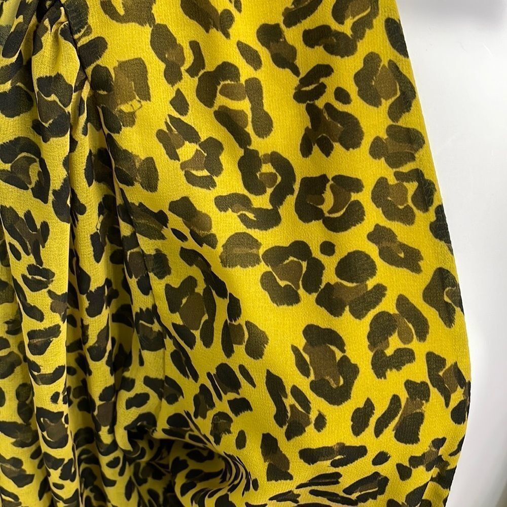 Sweet Pea New York & Company by Stacy Frati Animal Print Blouse - Picture 5 of 10